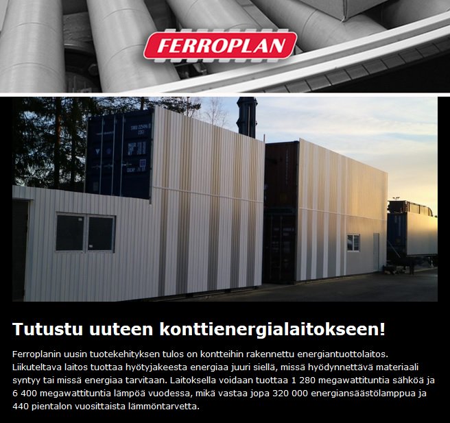 Ferroplan Oy tweet media