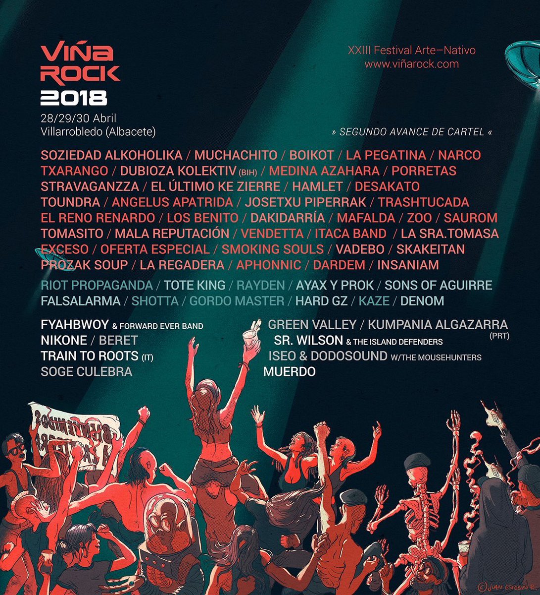 parra_vdo's tweet photo. @VinaRockOficial si consigo llegar a 50K RT en este tweet me regaláis un abono para el festival? #Viñarock2018 https://t.co/tWGzZOfc4H