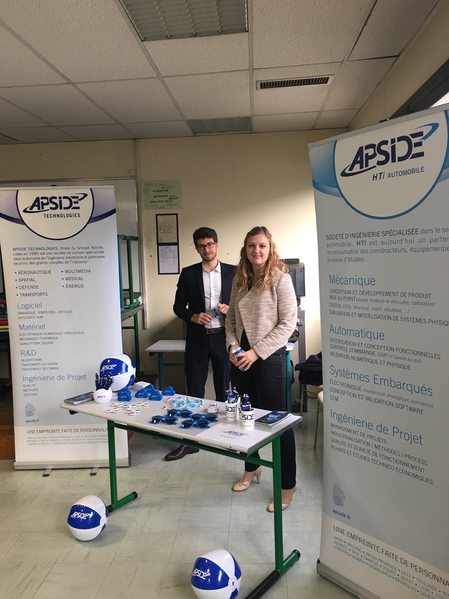 Camille_Apside's tweet photo. Avant dernier forum de la saison pour @ApsideTech et @HtiAutomobile  donc n’hésitez plus et venez nous rencontrer toute la journée au forum #esmesudria à Ivry! https://t.co/NgytwS3iCA
