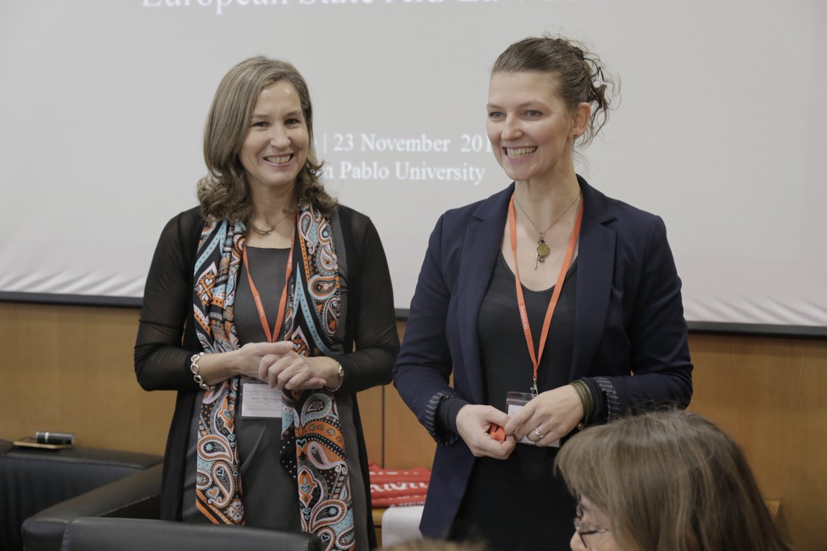 USPCEUprensa's tweet photo. The Autumn Conference on European State Aid Law 2017 starts in @USPCEU
with the participation of @MVE65 and @J_Porras #CEUSanPablo https://t.co/B3VsHq16Xo