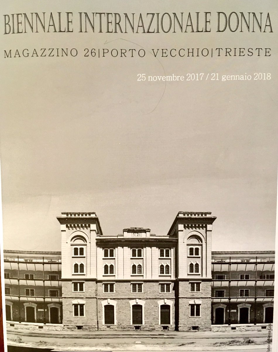 DiscoverTrieste's tweet photo. Sabato 25 novembre il Porto Vecchio di #Trieste riprende vita e offre i suoi spazi per la Biennale Internazionale Donna, un’esposizione che dà voce alle molteplici espressività e capacitità femminili #BID17
#DiscoverTrieste #TriesteSocial #FVGlive https://t.co/EzcuNeR36u