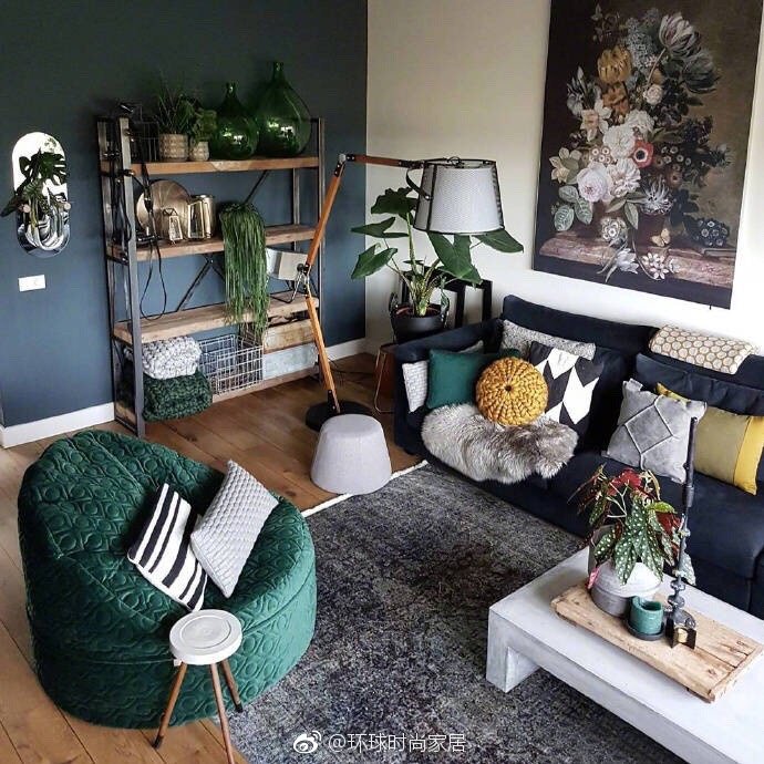 LovDock's tweet photo. The design of dark-colored furniture. GET IT✔
More wonderful home furniture and accessories HERE>>https://t.co/EMVc8sBzuK

#design #designidea #decor #apartment #dark #sofa #table #chairs #green #plants #lighting #furniture #designerfurniture #interiors #accessories https://t.co/VAC8lZTObj