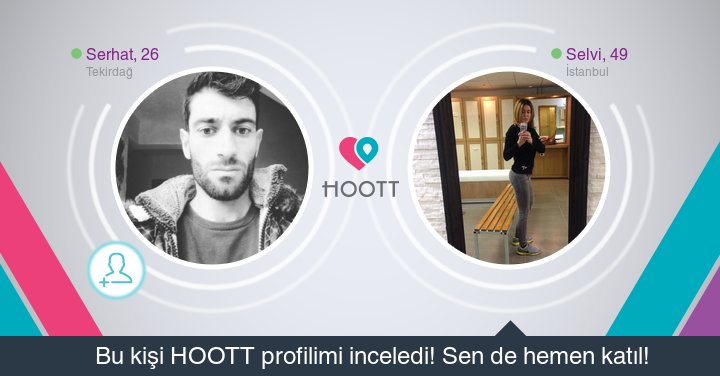 #HOOTTapp Yakınındaki kişilerle sohbet etmek için HOOTT indir. HOOTT ile Eğlen! goo.gl/jPUaB0