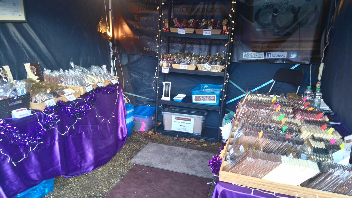 CathysChocs1's tweet photo. All set up @burghleyhouse for the Fine Foods Market for the next 4 days #handmade #handtempered #artisan #chocolate #glutenfree #nutfree #Vegan #local #buylocal https://t.co/2gQxlBeCGW