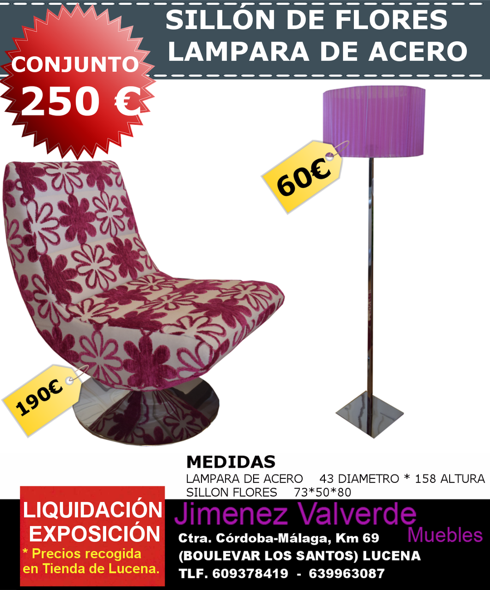 #liquidacionporcierre  #calidad #diseño #mobiliario os esperamos en JIMENEZ VALVERDE MUEBLES. Ctra Cordoba Malaga Km 69 957500752 Lucena (Cordoba) #pymesunidas