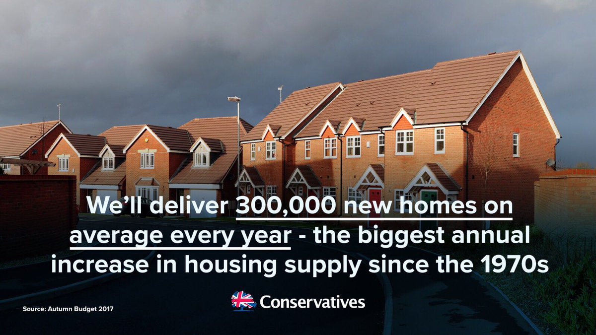 LiverpoolUniCF's tweet photo. We're making it easier for first time buyers by increasing the housing supply and scrapping stamp duty for all first time purchases under £300,000 https://t.co/PYd4KZNma1