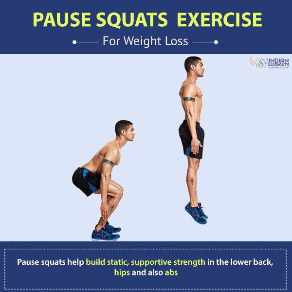 indianworkouts's tweet image. Squat low or go home! Try the #PauseSquats for a strong lower body! #IndianWorkouts