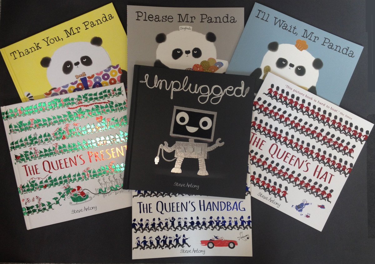 visit_swindon's tweet photo. 9 days to our Festive Shopping Event @visit_swindon ! Today's gift preview: Our selection of children's books by @MrSteveAntony  ! #swindon #festiveshopping #steveantony #librarypatron https://t.co/WCRsB8unR1