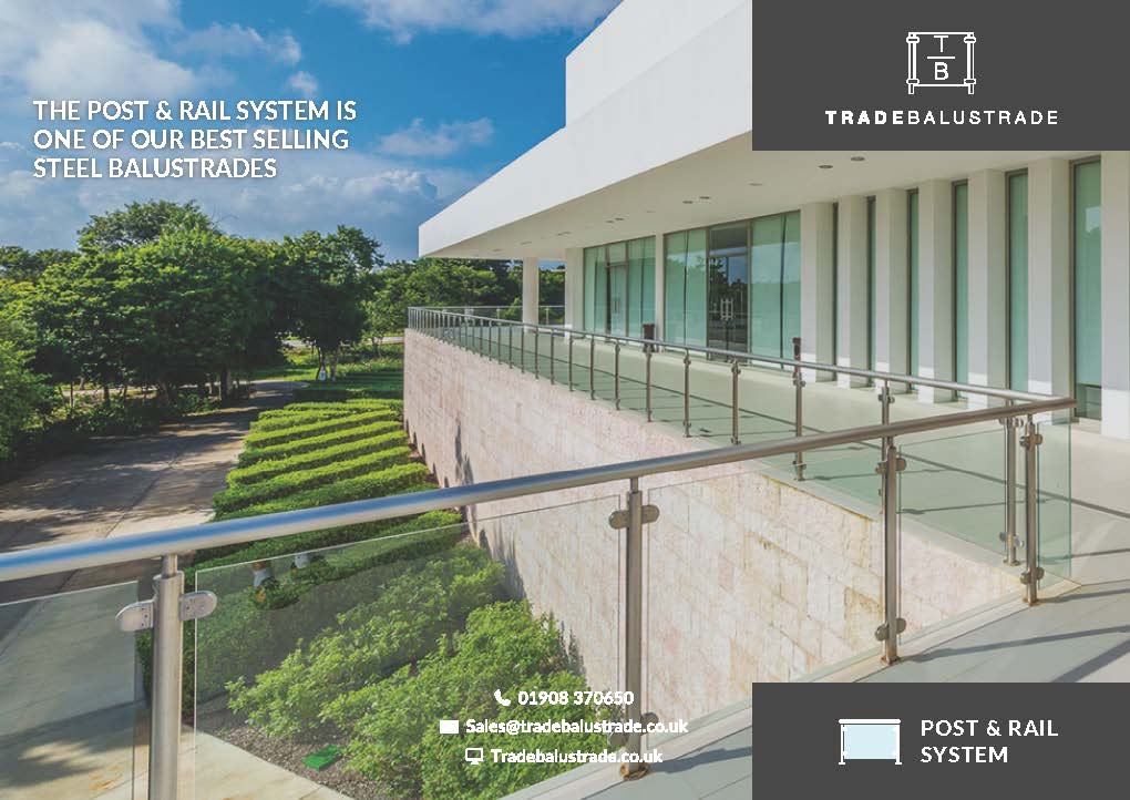 balustradesales's tweet photo. Our #PostandRail system is our #Bestselling #Balustrade, Starting from Β£138 per square meter https://t.co/x4sGemQ1y3
#BalustradeSystems #StainlessSteel #Glass #Handrails #GardenDesign #HomeImprovement #Landscaping #Architecture #Design #ExteriorDesign #FinishingTouch #Elegance https://t.co/BsejjJj8wl