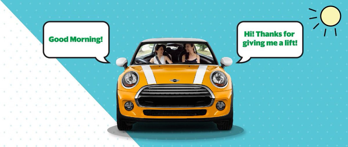 GrabSG's tweet photo. What's keeping you from giving #GrabHitch a try? Learn the truths behind 5 common myths so you can carpool with confidence! https://t.co/tCtylLTmiU https://t.co/HE5WQmLuvg