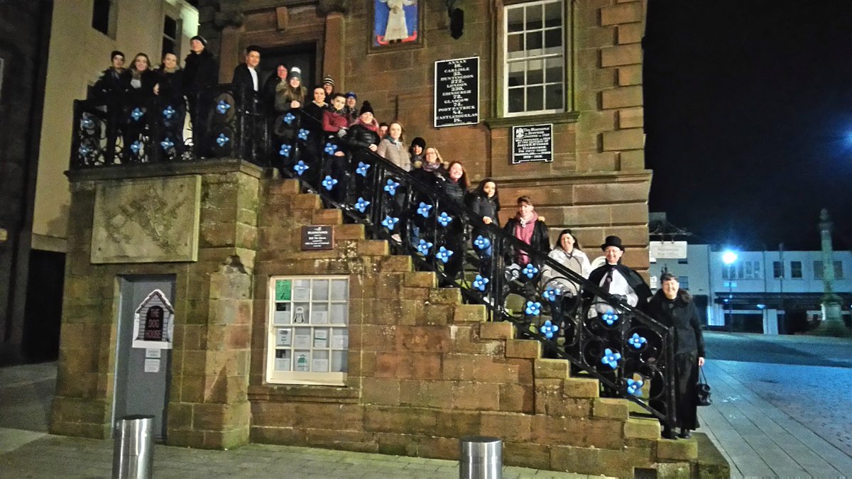 MostlyGhostly_'s tweet photo. Next #Dumfries Ghost Walk - Wednesday 6th December at 7pm. A great time of year for grim and ghostly tales! Tickets @Midsteeple #FestiveFear #LoveDandG https://t.co/DaYyLCfHjt