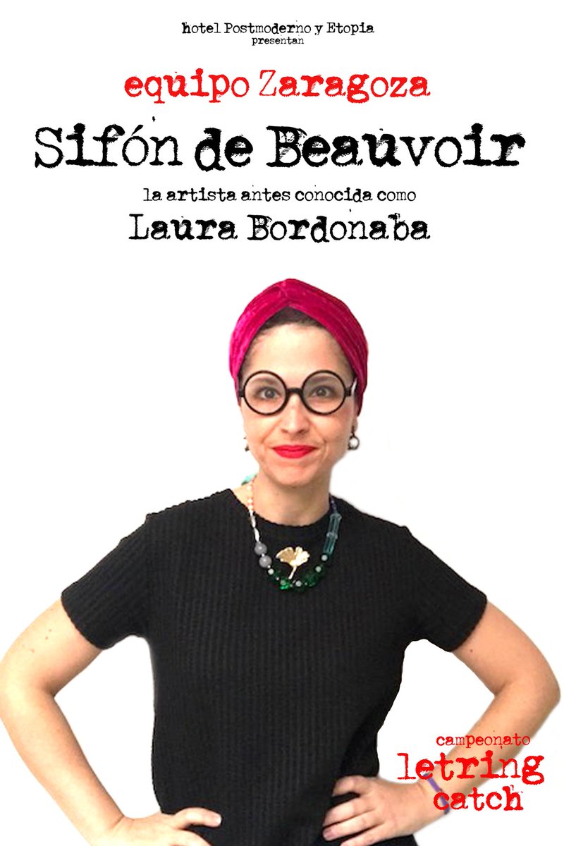FundacionZCC's tweet photo. Sifón de Beauvoir, Hank el Mazo y Gualter Guay ya están listos para conseguir el Cinturón de las Letras para Zaragoza en #LetringCatch! Mañana, 24NOV, a las 19:30h, ven a @etopia_ para apoyarles! https://t.co/p981gvdhdA https://t.co/ZHHliFEjZA
