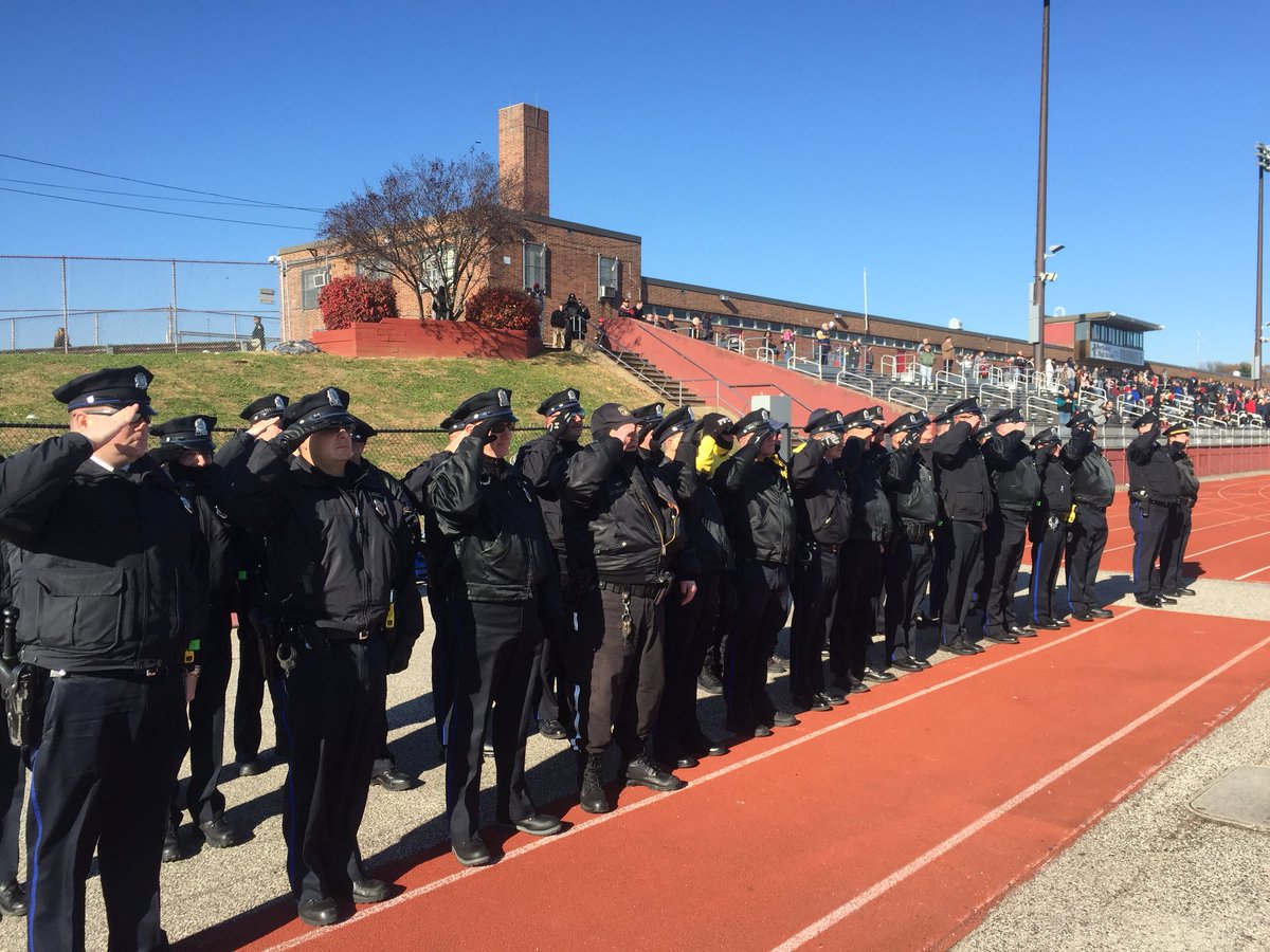 Happy Thanksgiving from the 2nd District. Safest place in the city, the Northeast v. Central HS football game. #goNortheast 🦃🏈🚓