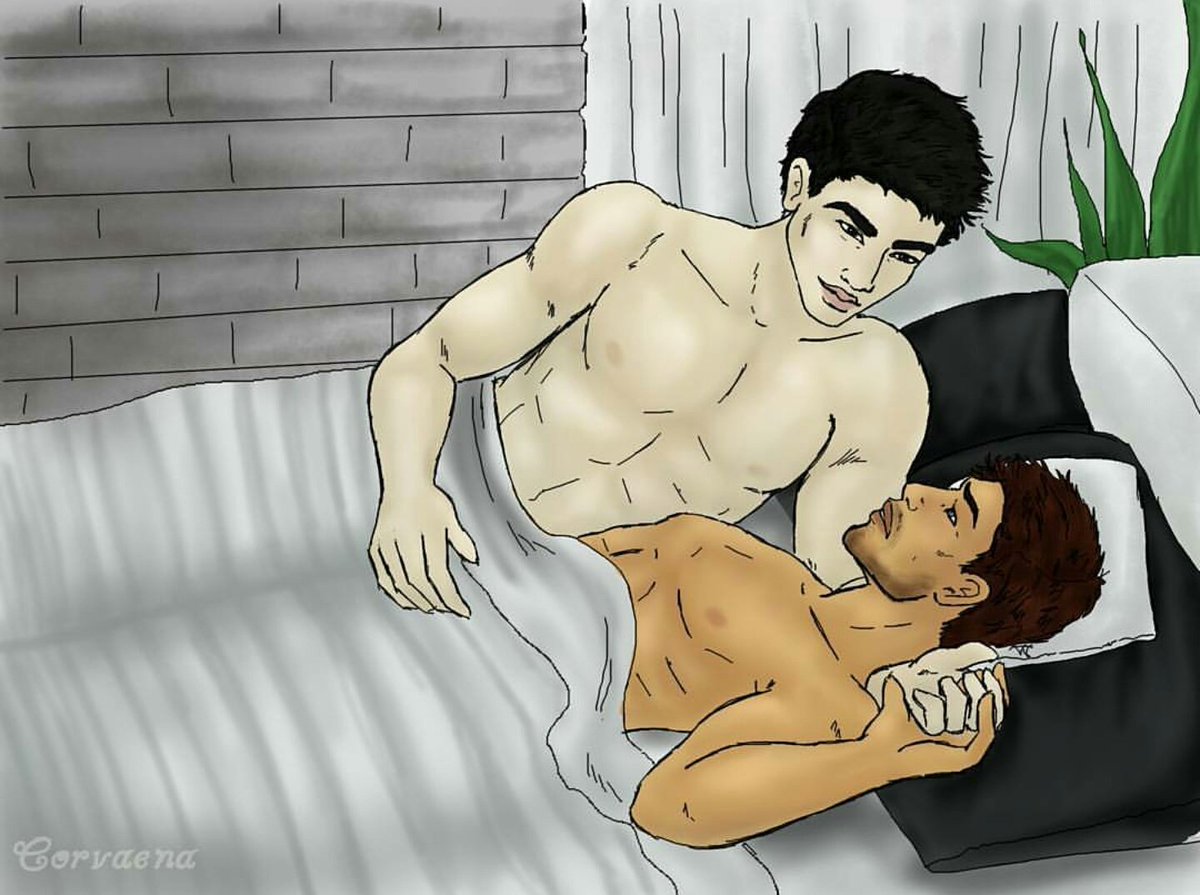 QuixoteChic's tweet photo. Poetic beyond words. I am speechless and truly blessed. Thank you @Corvaena for this beautiful illustration of Takeshi and Jake from Rage. I'm going to frame this up on my bedroom wall now. 😂😍 #corvaena #episoderage #episoderagefanart #episodeapp https://t.co/tUhKo4WmTl
