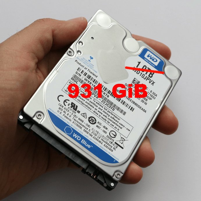computingdaily's tweet image. Why is my 1TB drive only 931GB? computingdaily.com/drive-space-ca…