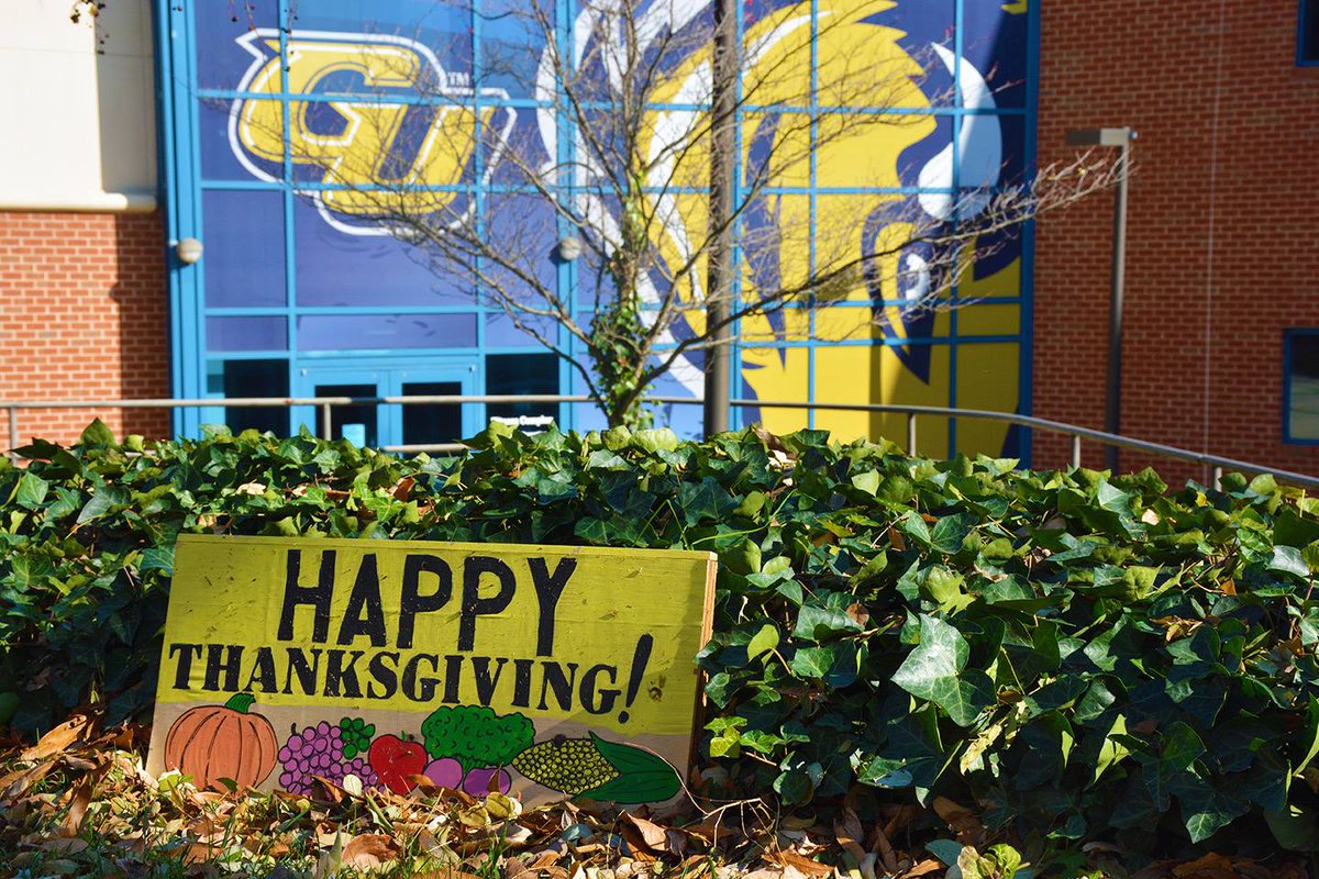 Happy Thanksgiving from #GallaudetU!