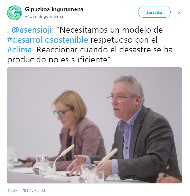 larbelaitz's tweet photo. Asensio @asensioji, diputado de medioambiente en Gipuzkoa (PSE)

No comment. https://t.co/hQKF01Jmud