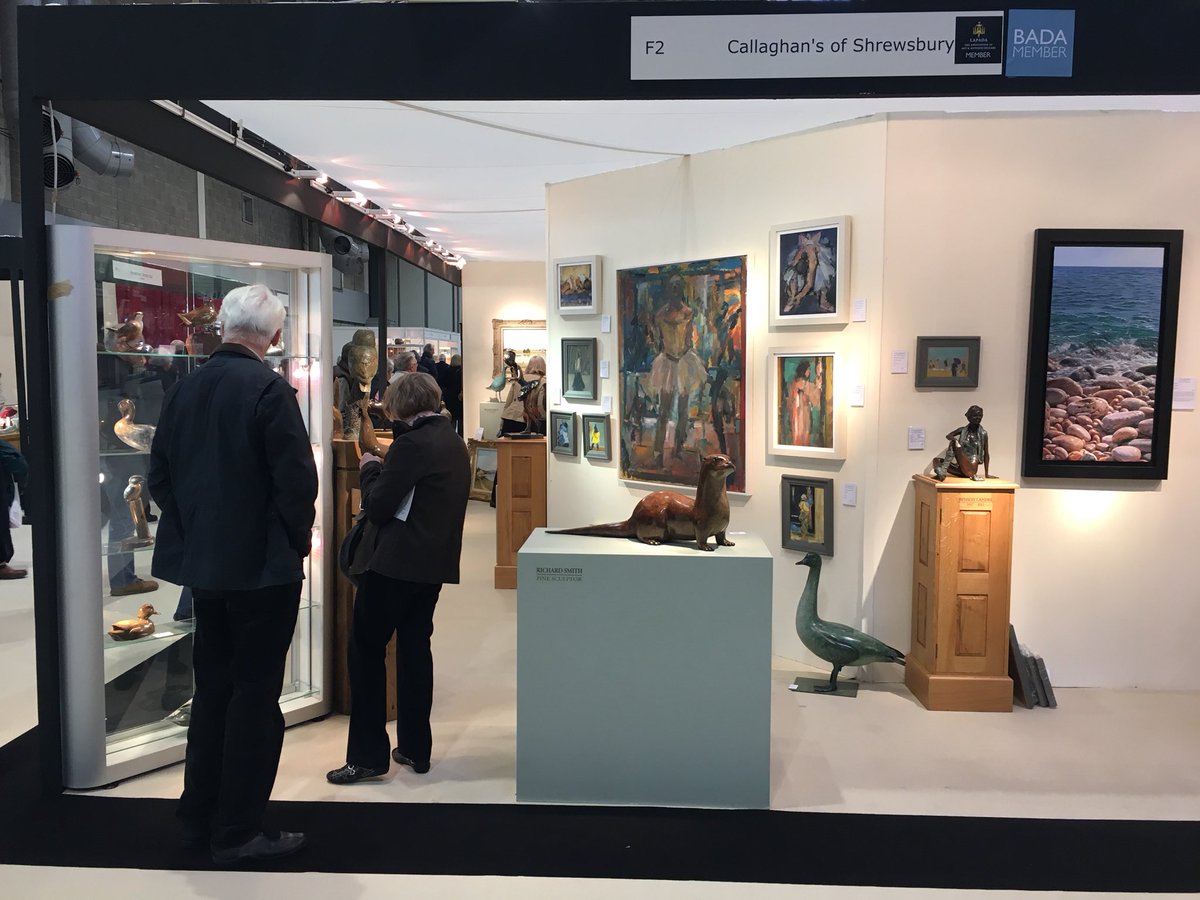 CallaghansArt's tweet photo. #teamcallaghan has done it again !! ✌🏻 Another beautiful stand at @Antiques4Every1 !! Come and say hello 👋 We are on stand F2 😊 https://t.co/9CJ2ymcF7D