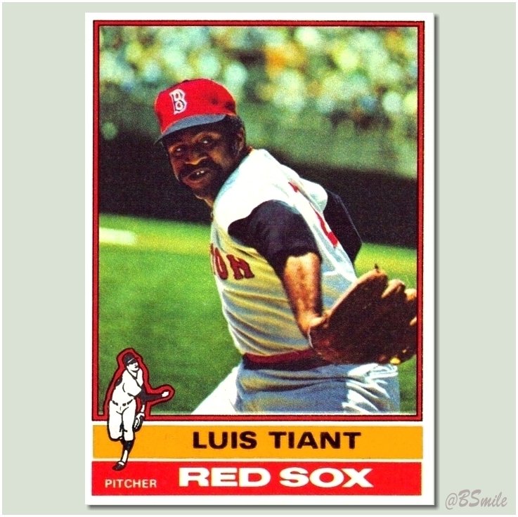  Happy 77th Birthday Luis Tiant ~ Cheers to the Cuban-born El Tiante !  