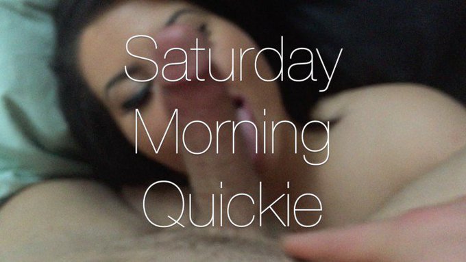 Thank you for buying! Saturday Morning Quickie. Get yours here https://t.co/rB1IcDtOWi @manyvids #MVSales<a href="/tag/mvsales"class="tags"><span>#mvsales</span></a>