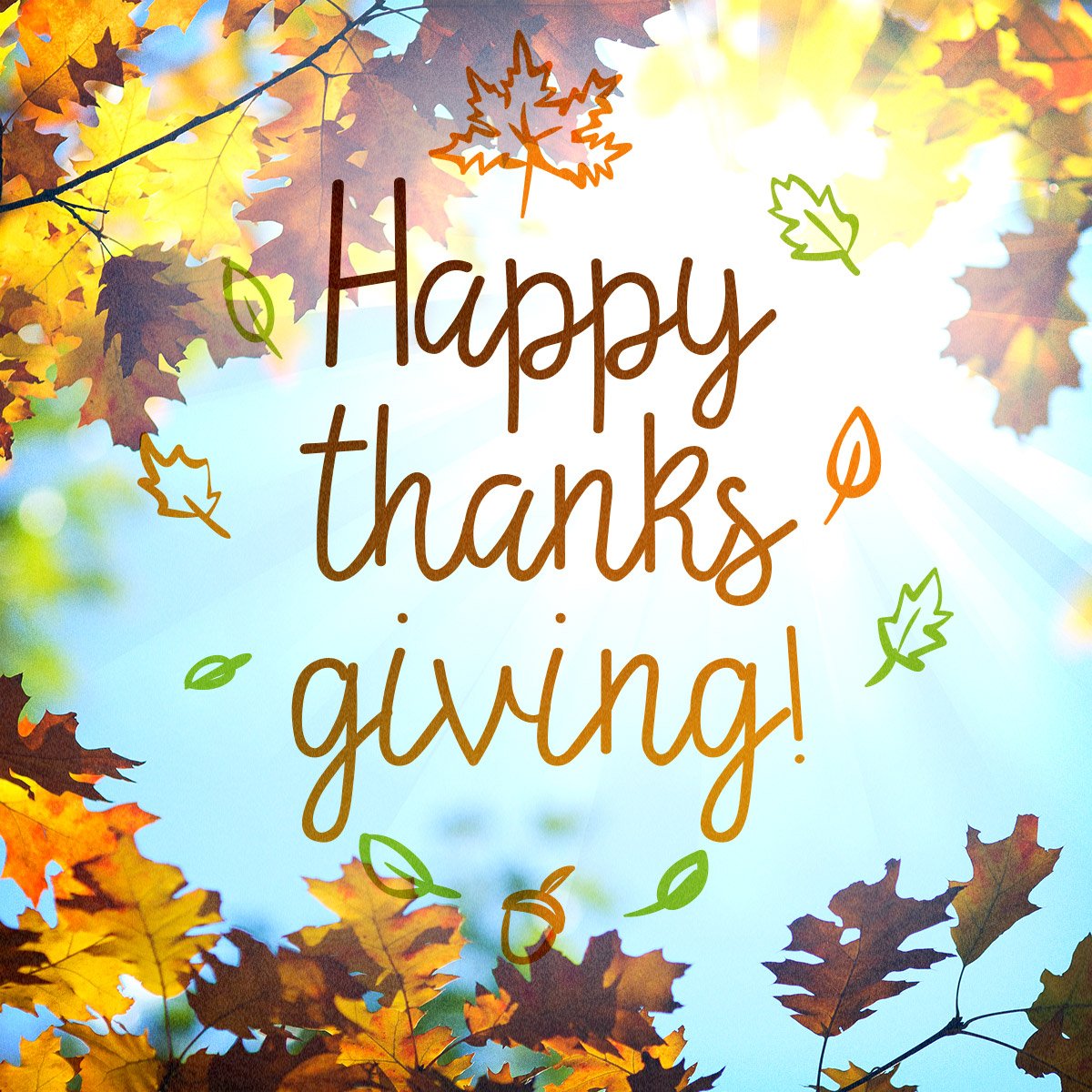 Have a Happy Thanksgiving!
