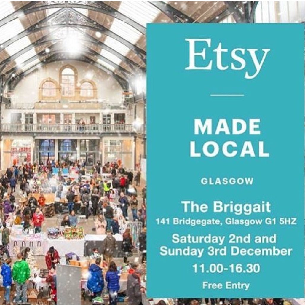 HeatherMGrace's tweet photo. Christmas Shopping Plans Sorted 🎄🎁 Make sure you stop by The Briggait in Glasgow City Center next weekend. We will be there on the Sunday with an array of gifts and exclusive products. #glasgowetsy #EtsyMadeLocalUK #Glasgow #glasgowevents #thebriggait https://t.co/wH0W6jPfSI