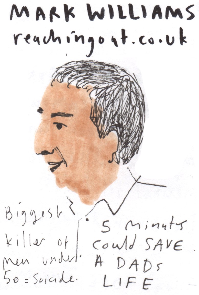 ForMed_Films's tweet photo. 'The biggest killer of men under 50 = suicide!' Be aware that paternal mental health issues affect so many @MarkWilliamsFMH #HopeNov20 https://t.co/dpV2IxwQLf https://t.co/IXgRpIZfPk