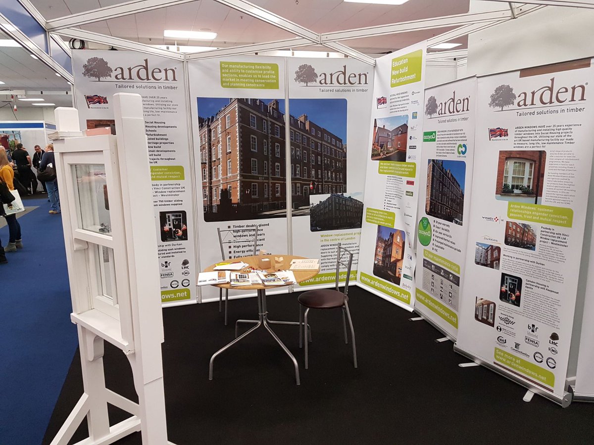 ArdenWindows's tweet photo. Busy final day at HOMES 2017 - Didn't have time to take a picture with visitors on our stand! We were busy! @HomesEvent #Homesevent - See our #timber #windows #tailoredsolutionsintimber https://t.co/SLnvE2k5kv https://t.co/kFkoAs1dWG