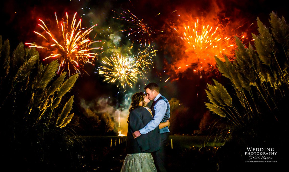 Always wanted to photograph a firework display at a wedding. And last Friday I got the chance. <a href="/hintlesham_hall/">Hintlesham Hall</a>  
NeilBaxterPhotography.com