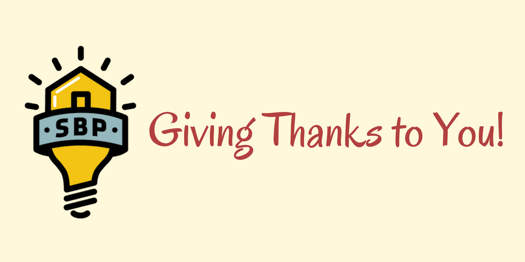 SBPLiz's tweet photo. Wishing you and yours a Happy Thanksgiving! 
Thank you for your steadfast support of @SBPUSA, our @AmeriCorpsmembers, and the disaster-impacted clients we serve. https://t.co/KoTxqscro8