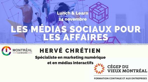 Avez-vous votre billet pour l'atelier de demain ''Les médias sociaux pour les affaires'' ?
buff.ly/2ien4Lk