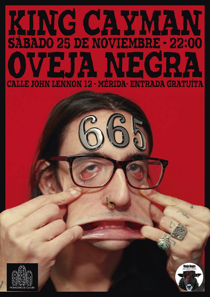 El sabado King Cayman a las 22h en la <a href="/Oveja__Negra/">Oveja Negra</a> youtube.com/watch?v=NxIf0j…