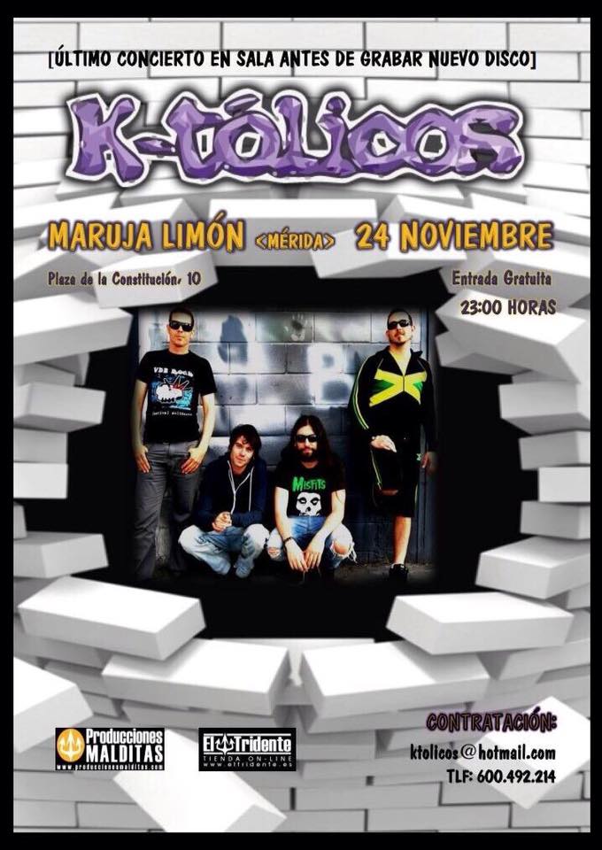 Mañana K-tolicos vuelven al Maruja después de 3 años!