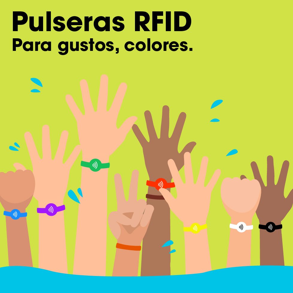 Tecno_card's tweet photo. ¿Diriges una piscina municipal? ¿Un centro deportivo? ¿Una discoteca? Descubre nuestras pulseras RFID, personalízalas con diferentes colores, tamaños y formatos. ¡Totalmente resistentes al agua! Visítanos https://t.co/NR1p4q3kpl https://t.co/Ft8c9qVLdT