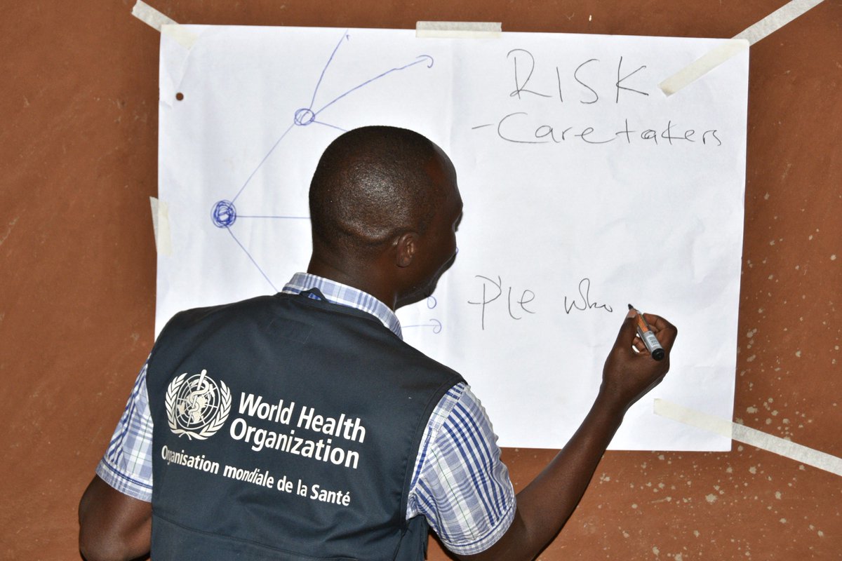 WHOUganda's tweet photo. Building capacity of Village Health Teams for #oubreak response and other health interventions being done in Kween and Kapchorwa by @MinofHealthUG #WHOUganda and @UNICEFUganda. Capacity building in community engagement, active case search, social mobilization, and surveillance. https://t.co/XfBqKQJysM