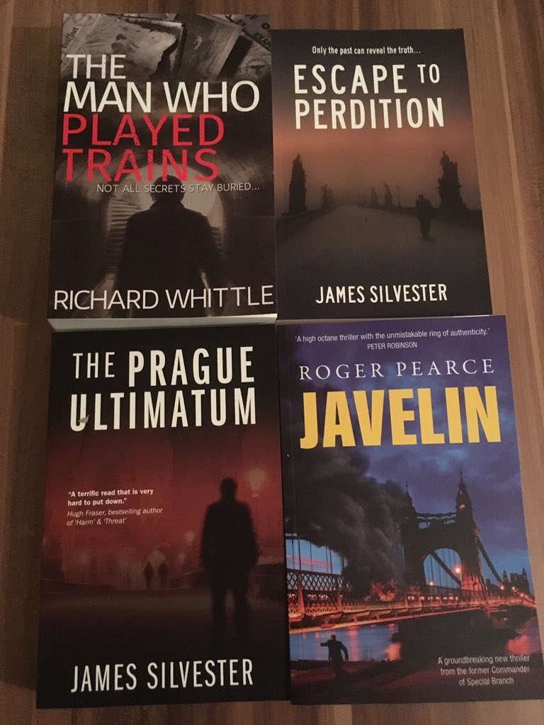 deborahlsinger's tweet photo. Look at this lovely lot! Where do I start? Thanks @urbanebooks and I can’t wait to read @JamesSilvester1 @richard1whittle #RogerPearce #bookblogger #amreading https://t.co/Dfbw6dWRCK