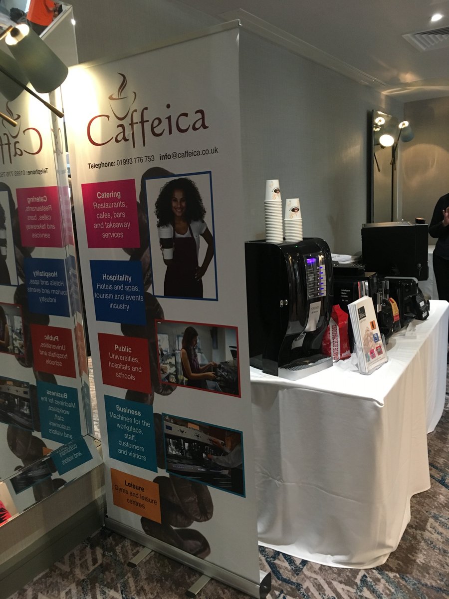 Caffeicaltd's tweet photo. We are at the @JurysInnOxford today for the Oxford Expo 2017. If you are there swing by and grab a coffee. #oxfordexpo #oxford #oxfordbusiness #business #caffeica https://t.co/ExFuJZSPE9