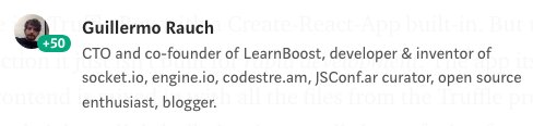 adrianmcli's tweet image. TFW @rauchg (creator of Next.js and @zeithq) gives you 50 claps. Good thing I mentioned #MooTools in there 😁