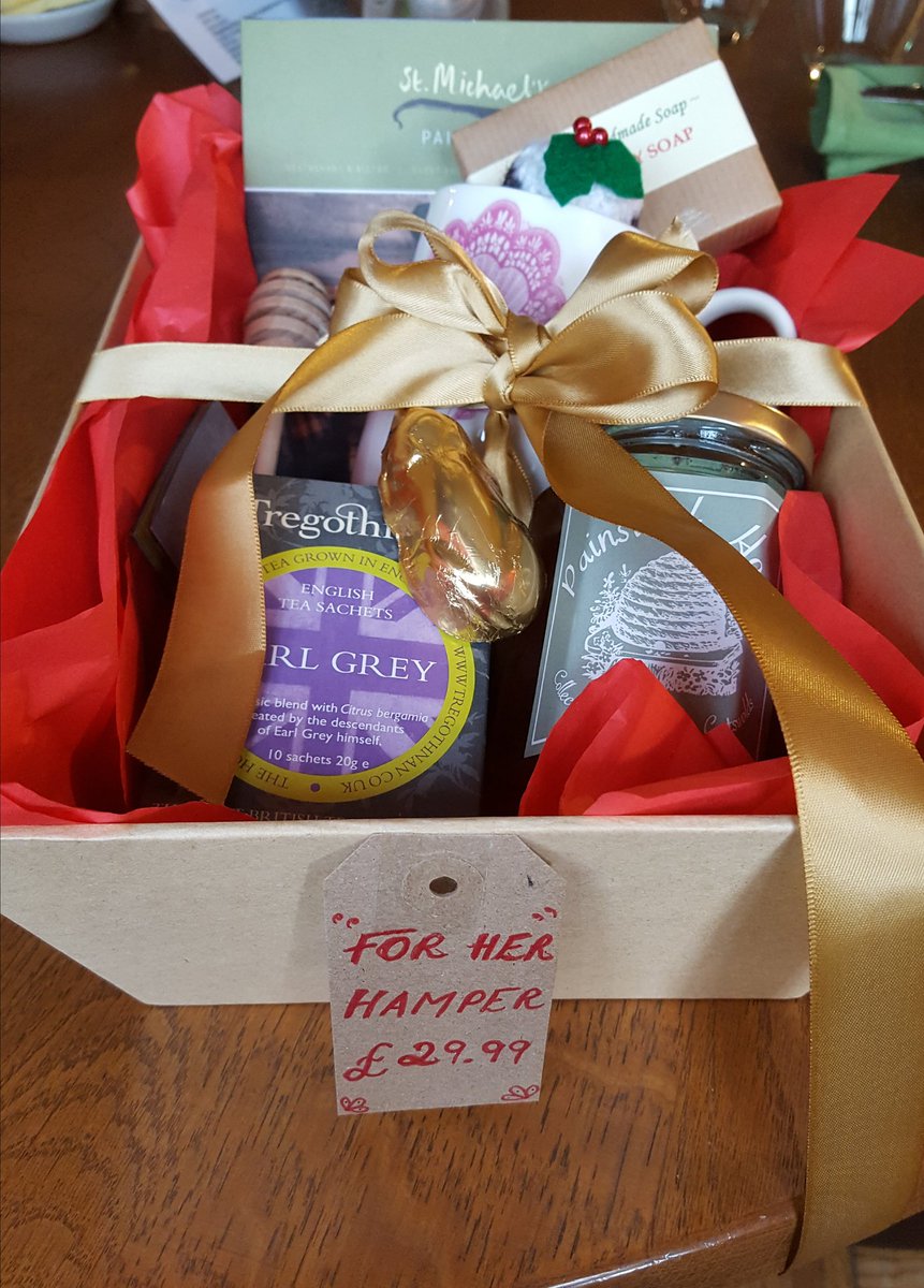 St_Michaels_PW's tweet photo. 🌲🌲🌲 Hampers 🌲🌲🌲 come &amp; buy your locally sourced produce with us for this special time of year https://t.co/KiaG3PS7Oc