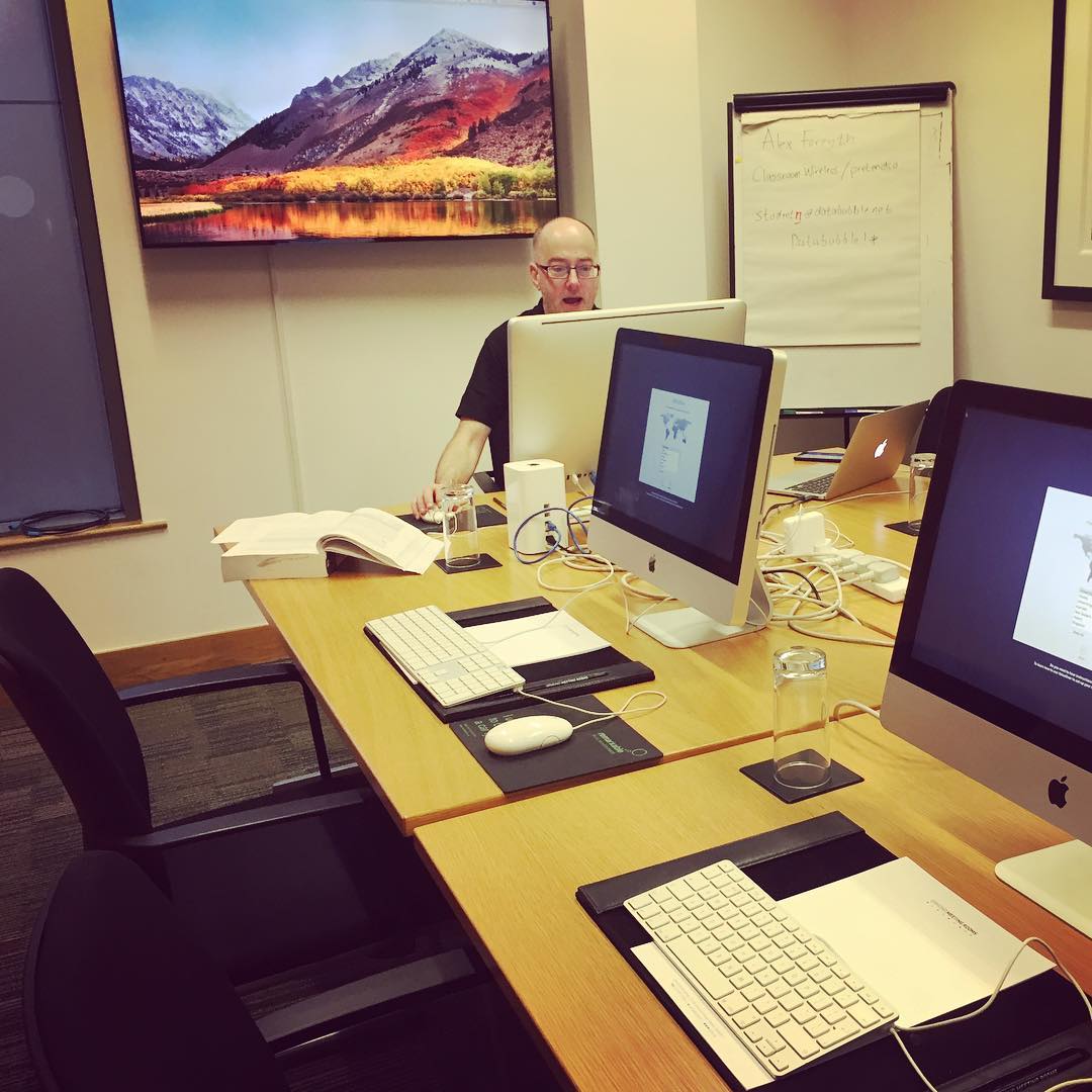 bigwave_AATC's tweet photo. The mac wizard takes to the stage 💻 #osxsupport @bigwavemediatraining https://t.co/xayAymFzvB