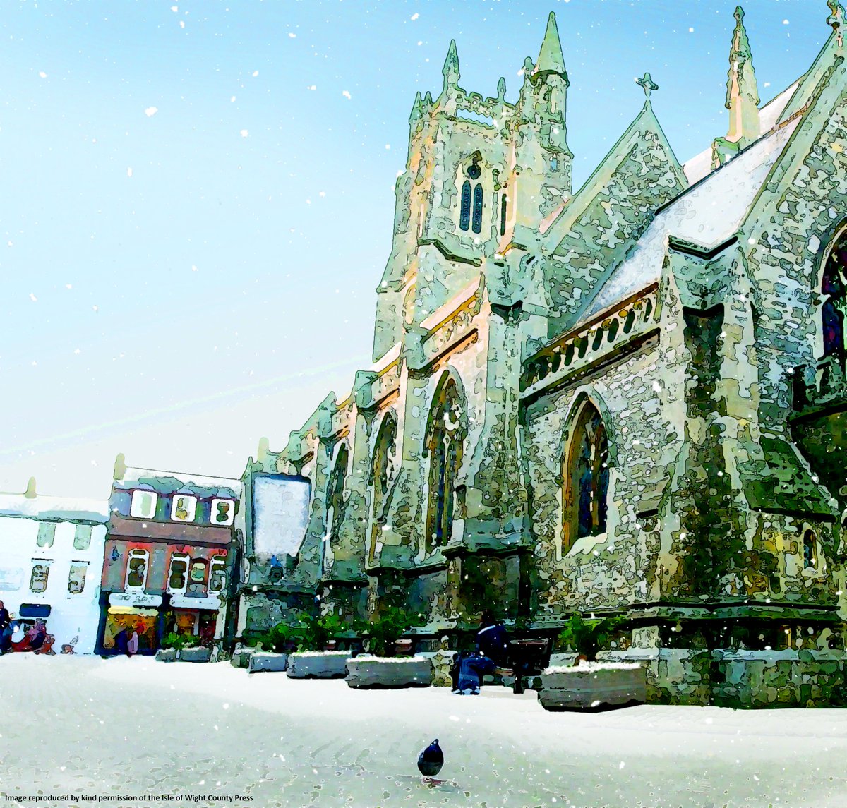 Services tomorrow in #NewportMinster: 11am Minster Eucharist, 6.30pm Evening Prayer. All are welcome to join us for them.