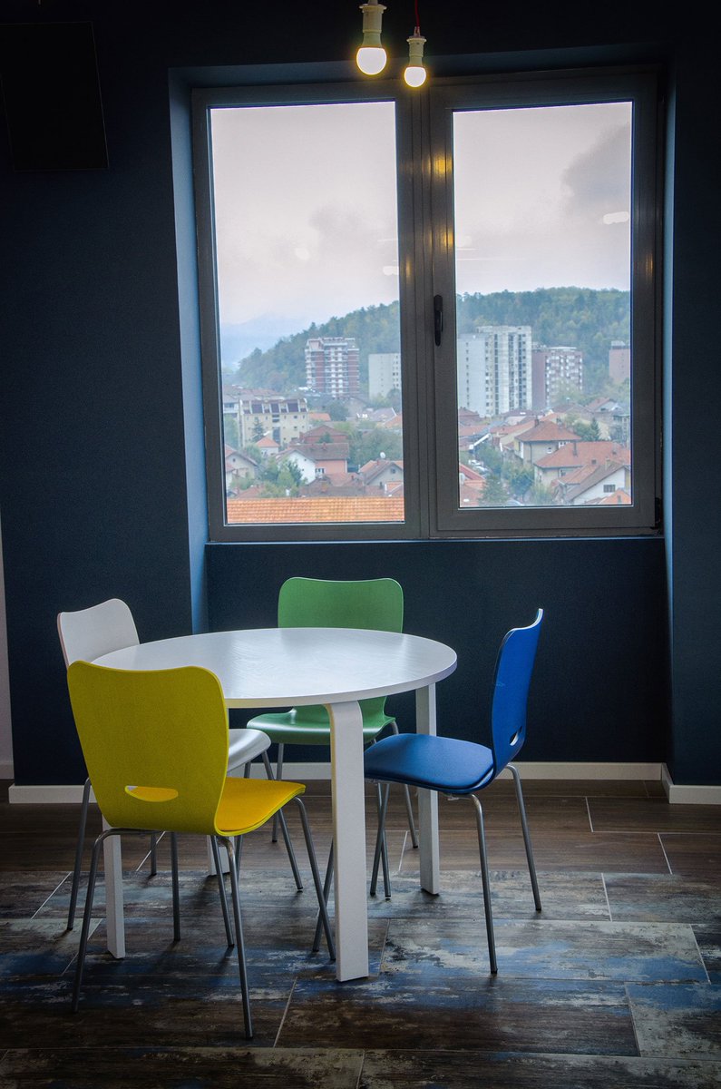 TilezzaRS's tweet photo. TILEZZA tiles enriched the ambient of new creativity and youth entrepreneurship centre. New ideas and business starts are now in making! 
#tilezza #ceramictiles #gresporcellanato #italiandesign #socialresponsibility #entrepreneurship #youth #pomak #pomakSRB https://t.co/QSnh6fUvTf