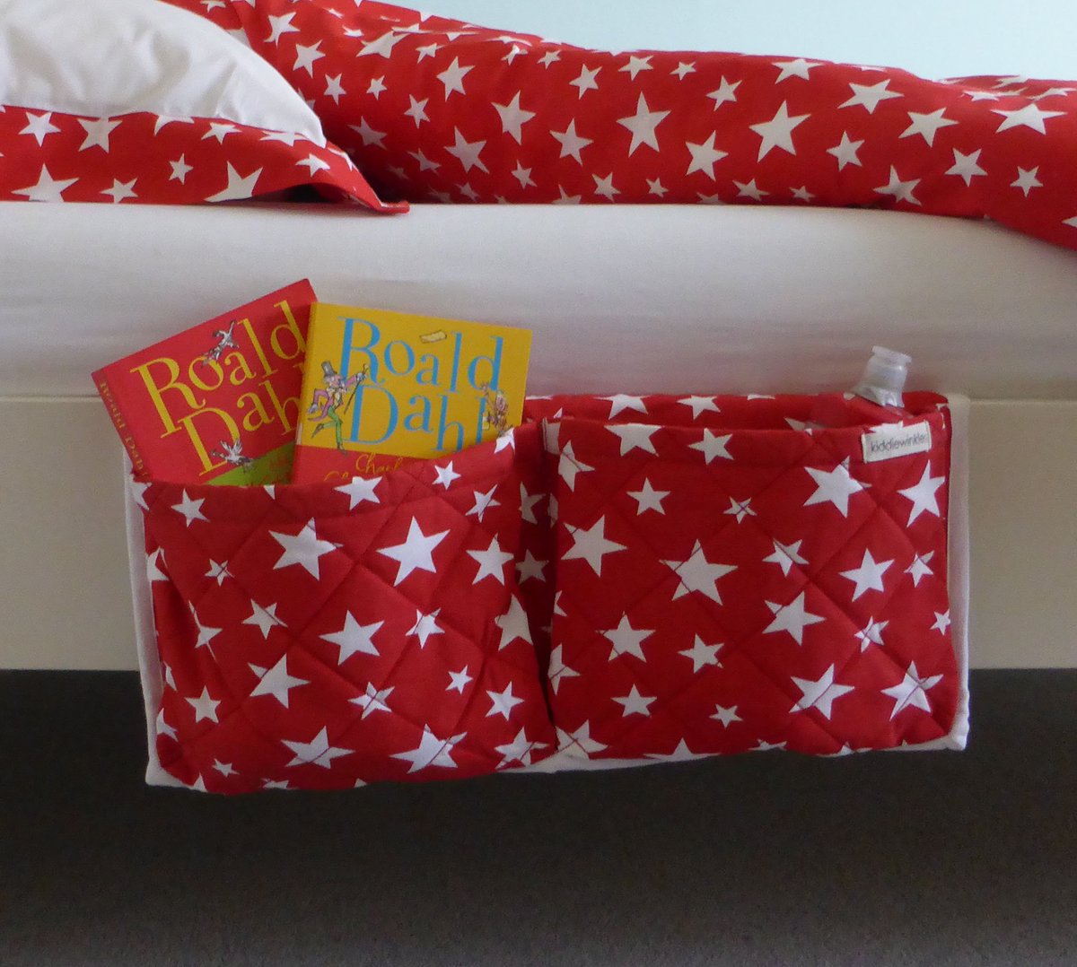 Our gorgeous star designed bedside organisers make a fantastic stocking filler and are now just £16 in our Black Friday sale!  Can be used on any bed, particularly useful for bunk or cabin beds where a bedside table can be tricky.  #BlackFriday  #childrensgifts #childrensbeds