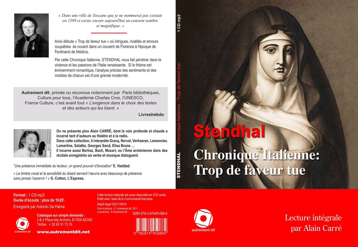 Autrementditedi's tweet photo. #TOP15 des meilleures ventes de #livres-audio #audiolivre aux Belles Lettres, cette semaine.
Immense MERCI à tous nos clients qui soutiennent une maison d'édition indépendante de haute tenue! https://t.co/H8H7BiwWGL
#LaFontaine, #Jourde, #CHAR, #GRACQ, #Stendhal, #Sand,#Flaubert https://t.co/XHOVbPEI9C