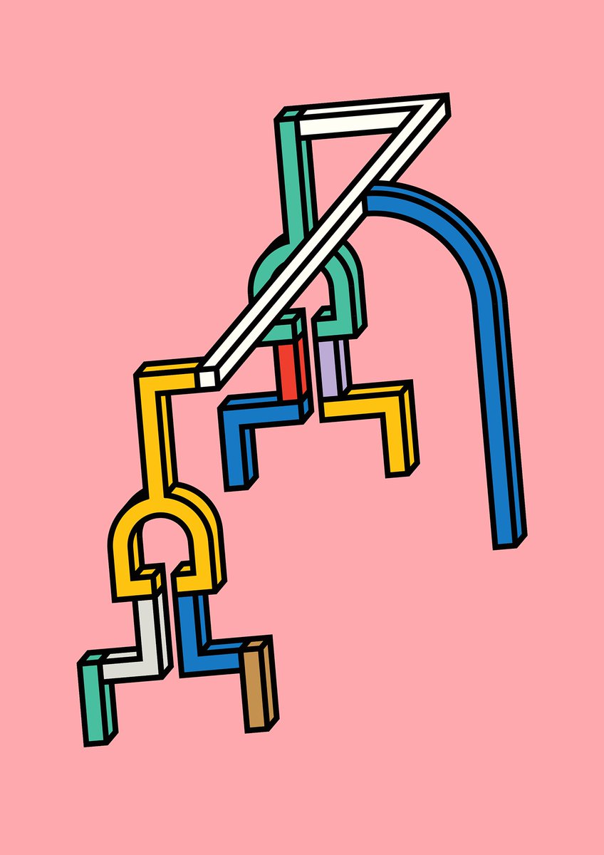 inkygoodness's tweet image. Playing with pattern and geometric forms to create striking artworks, we take a closer look at London-based illustrator @Peter_Judson ow.ly/PQYM30gHIA7 #inkygoodness #peterjudson #illustration #illustrator #geometric #design #artwork