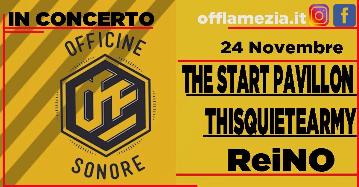 OFFOfficine's tweet photo. Venerdì 24NOV h23 tre band sul palco di Officine Sonore https://t.co/1XHHAvHM75