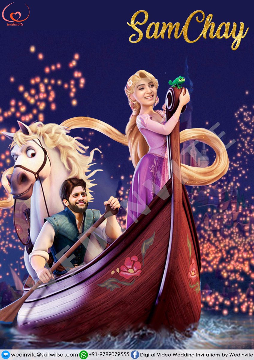 Wedinvite_Video's tweet photo. Happy Bday Naga Chaitanya!! 💑😍#wedinvite #tangled #HappyBirthdayNagaChaitanya  #samchay  @Samanthaprabhu2 @iamnagarjuna https://t.co/WsNAgBvfKo