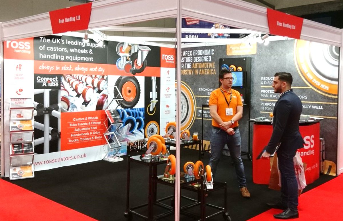 RossHandling's tweet photo. Day two of @MfgMgtShow at the @RicohArena in #Coventry. Come find us at stand D10 to find out more about our new #CCApex range. #MfgMgtShow https://t.co/pGQdTmwfMl