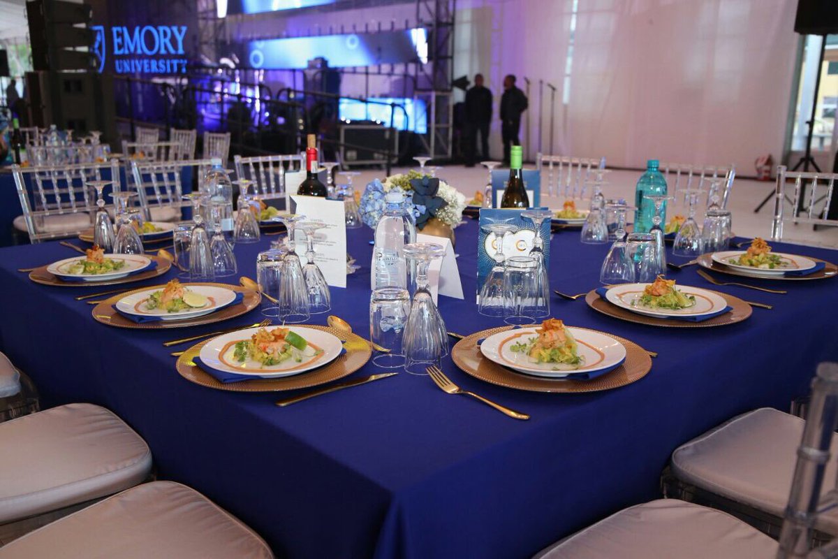 GAPAwards2017's tweet photo. We set up for our guests and finalists in a gala dinner sitting as they were the kings and queens of the evening 🏆#GAPAawards2017 #tbt https://t.co/Ok2cdqRFjW