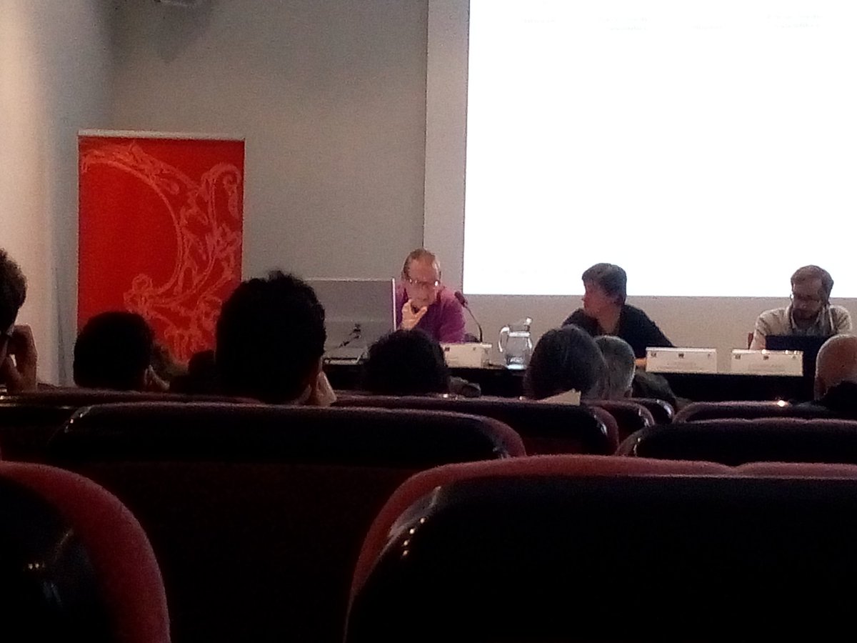 ICCMU's tweet photo. Thomas Schmitt, de la @unirioja: "El consumo de música era un hecho privilegiado". En #congresoconciertos, con su ponencia "Usos sociales de la guitarra en torno a 1800". #MECRI #MadMusic https://t.co/zN45Ci9RBe